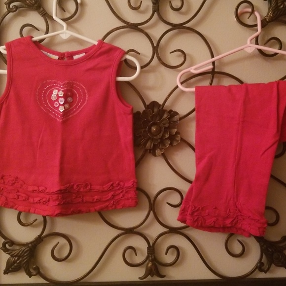 Red Capri pantset - Picture 1 of 1